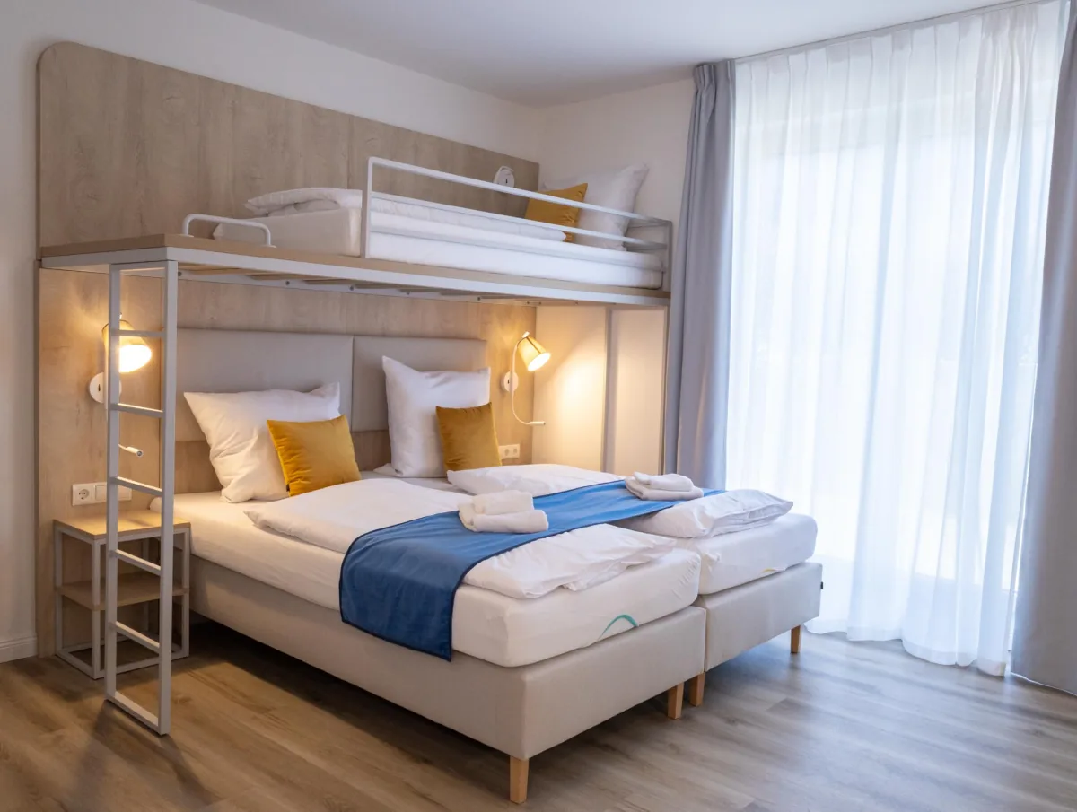 Boutique Kapitänszimmer – das größte Zimmer im FairSchlafen Hotel